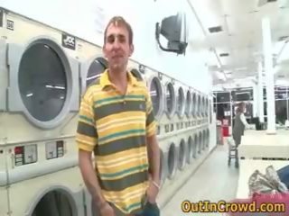 Hot to trot Homosexual guys Having sex movie In Public Laundry 1 By Outincrowd